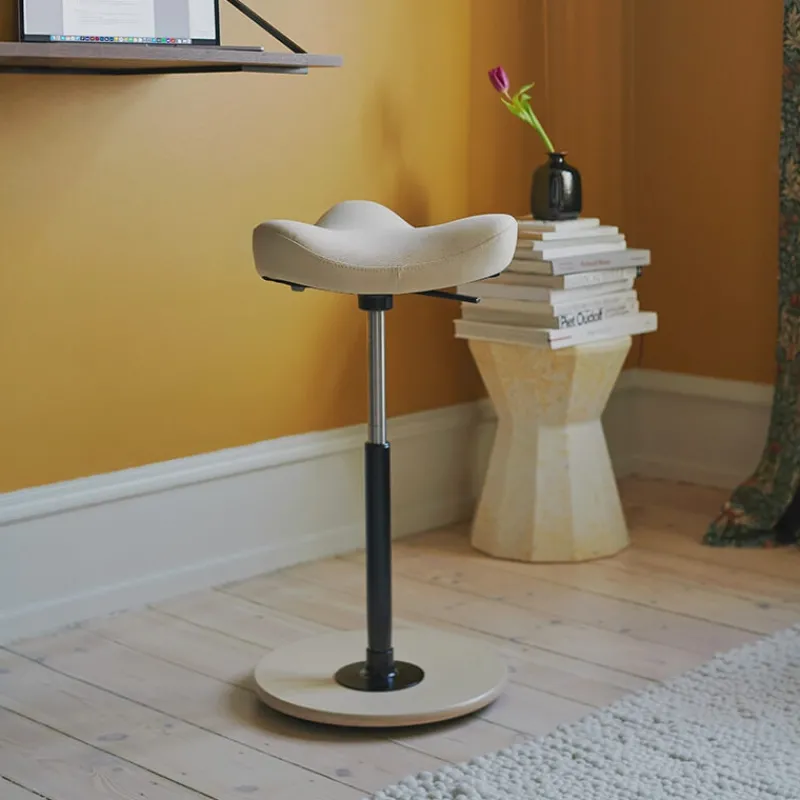 Varier Move ® Tabouret ergonomique réglable en tissu* Tabouret Snack (assise +/- 65 Cm)|Tabouret De Bar (assise +/- 80 Cm)