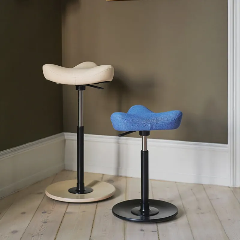Varier Move ® Tabouret ergonomique réglable en tissu* Tabouret Snack (assise +/- 65 Cm)|Tabouret De Bar (assise +/- 80 Cm)