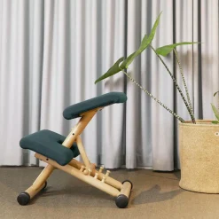 Varier Multi ® Siège de bureau ergonomique en tissu et bois* Chaise De Bureau|Chaise Salon
