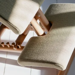 Varier Multi ® Siège de bureau ergonomique en tissu et bois* Chaise De Bureau|Chaise Salon