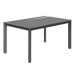 Cancio Multiplus Table sur mesure en verre avec pieds en métal* Table De Cuisine|Table De Salle à Manger