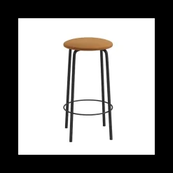 Perfecta Nantes Tabouret snack de cuisine sans dossier en métal et simili* Tabouret Snack (assise +/- 65 Cm)|Tabouret De Bar (assise +/- 80 Cm)
