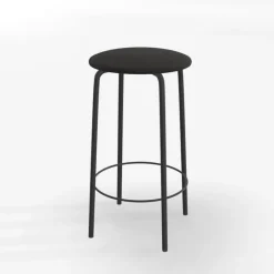 Perfecta Nantes Tabouret snack sans dossier assise en tissu rembourrée* Tabouret Snack (assise +/- 65 Cm)|Tabouret De Bar (assise +/- 80 Cm)