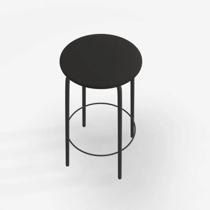 Perfecta Nantes Tabouret snack sans dossier assise en tissu rembourrée* Tabouret Snack (assise +/- 65 Cm)|Tabouret De Bar (assise +/- 80 Cm)