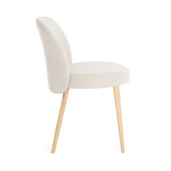 Mobitec Neo ® Chaise cosy confortable en tissu et pieds bois* Chaise De Salle à Manger|Chaise Salon