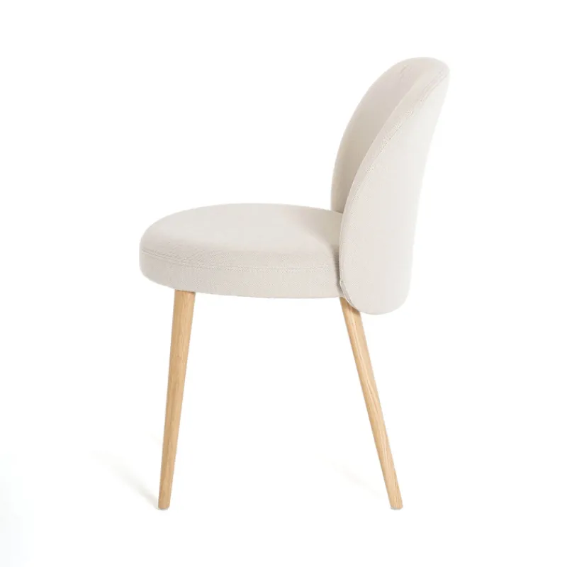 Mobitec Neo ® Chaise cosy confortable en tissu et pieds bois* Chaise De Salle à Manger|Chaise Salon