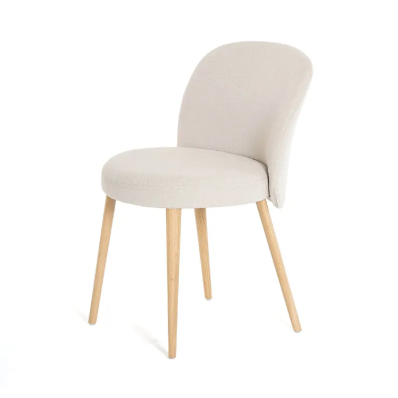 Mobitec Neo ® Chaise cosy confortable en tissu et pieds bois* Chaise De Salle à Manger|Chaise Salon