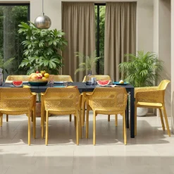 Net Fauteuil moderne empilable en polypropylène* Chaise De Cuisine|Chaise De Salle à Manger