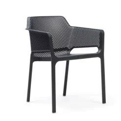 Net Fauteuil moderne empilable en polypropylène* Chaise De Cuisine|Chaise De Salle à Manger