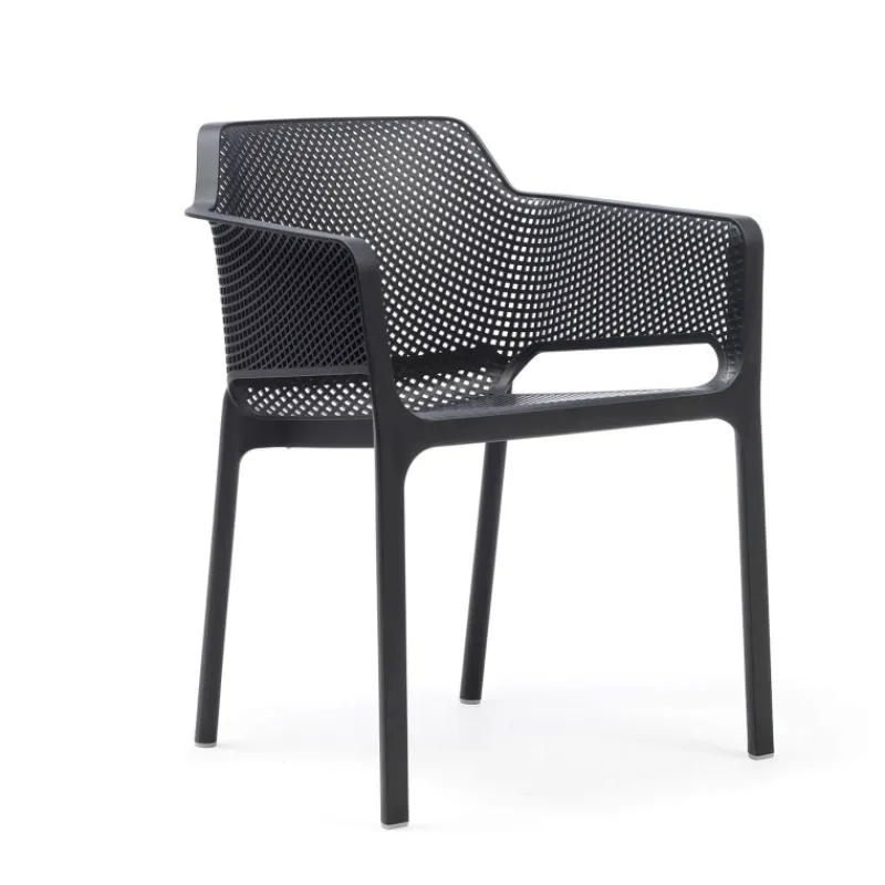Net Fauteuil moderne empilable en polypropylène* Chaise De Cuisine|Chaise De Salle à Manger