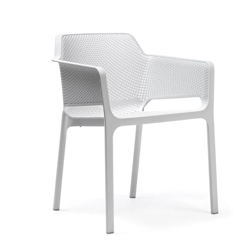 Net Fauteuil moderne empilable en polypropylène* Chaise De Cuisine|Chaise De Salle à Manger