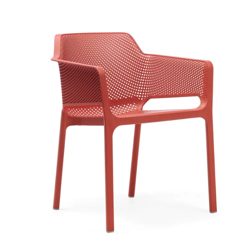 Net Fauteuil moderne empilable en polypropylène* Chaise De Cuisine|Chaise De Salle à Manger