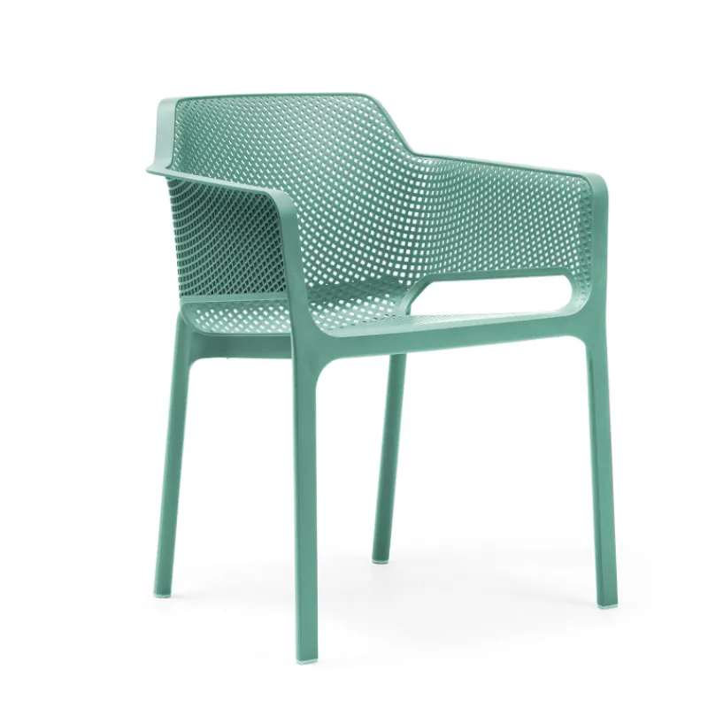 Net Fauteuil moderne empilable en polypropylène* Chaise De Cuisine|Chaise De Salle à Manger