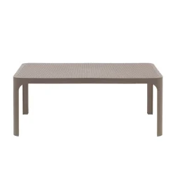 Net Table basse de jardin moderne avec plateau micro perforé 100 x 60 cm* Table De Jardin