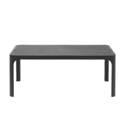 Net Table basse de jardin moderne avec plateau micro perforé 100 x 60 cm* Table De Jardin