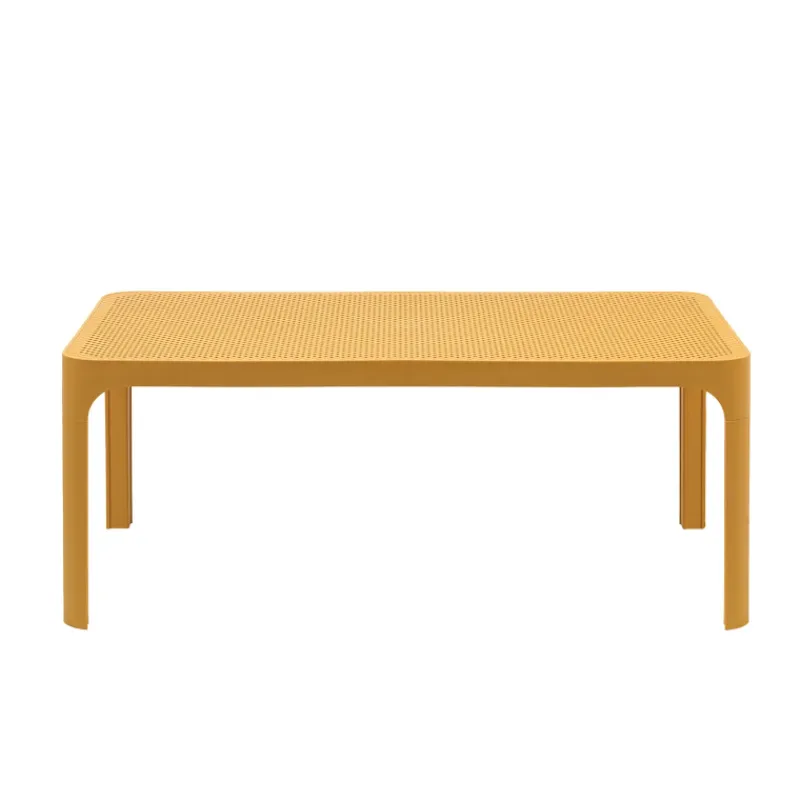 Net Table basse de jardin moderne avec plateau micro perforé 100 x 60 cm* Table De Jardin