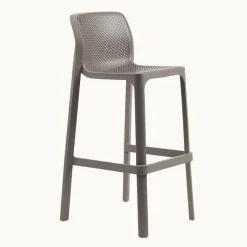 Net Tabouret haut empilable en polypropylène* Tabouret Snack (assise +/- 65 Cm)|Tabouret De Bar (assise +/- 80 Cm)
