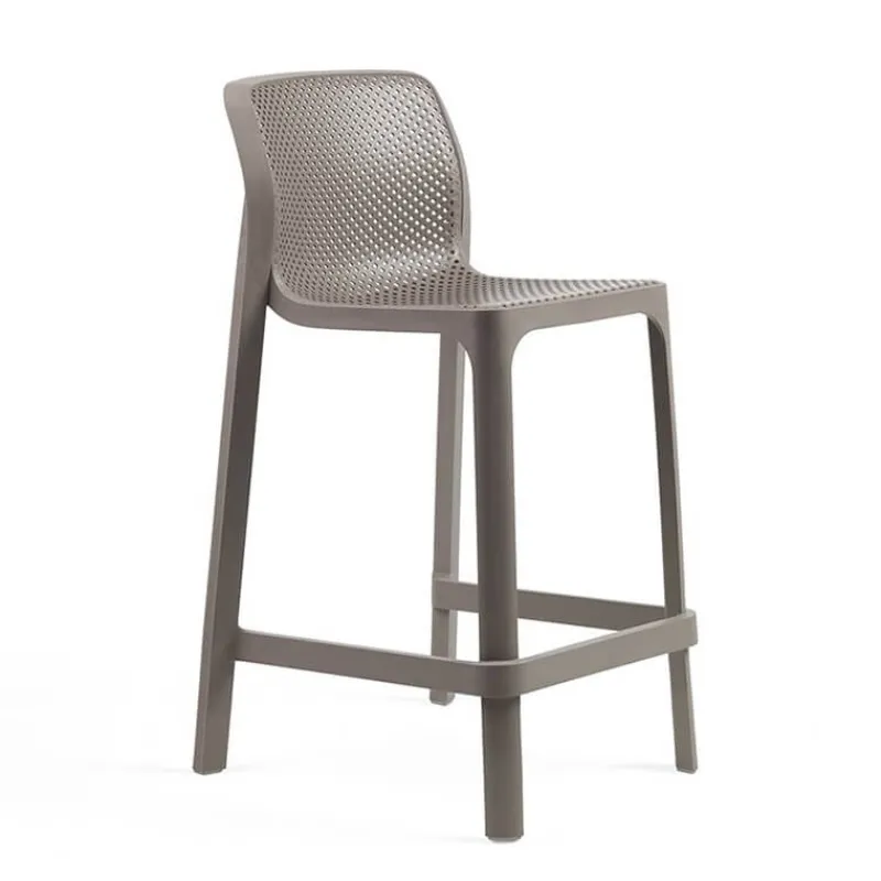 Net Tabouret haut empilable en polypropylène* Tabouret Snack (assise +/- 65 Cm)|Tabouret De Bar (assise +/- 80 Cm)