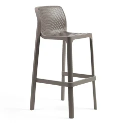Net Tabouret haut empilable en polypropylène* Tabouret Snack (assise +/- 65 Cm)|Tabouret De Bar (assise +/- 80 Cm)