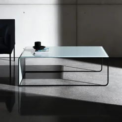 Sovet Italia Nido Sovet® Table basse gigogne en verre* Table De Salon
