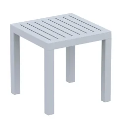Ocean Side Table basse d’appoint carrée en résine pour jardin* Table De Jardin