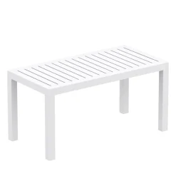 Ocean Table basse de jardin en résine rectangulaire* Table De Jardin