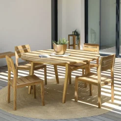 Medicis ODAChaise de jardin en teck massif* Chaise De Jardin