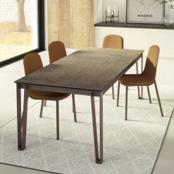 Cancio Okaso Table design en céramique et métal* Table De Salle à Manger