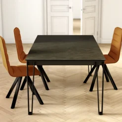 Cancio Okaso Table design en céramique et métal* Table De Salle à Manger