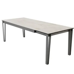 Cancio Okaso Table extensible moderne en céramique pieds en épingle* Table De Salle à Manger