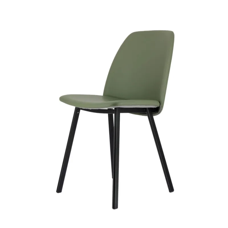 Perfecta Olivia Chaise tendance rembourrée en simili avec pieds en métal* Chaise De Cuisine|Chaise De Salle à Manger