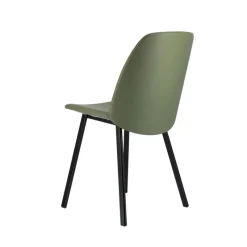 Perfecta Olivia Chaise tendance rembourrée en simili avec pieds en métal* Chaise De Cuisine|Chaise De Salle à Manger