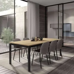 Perfecta Olivia Chaise tendance rembourrée en simili avec pieds en métal* Chaise De Cuisine|Chaise De Salle à Manger