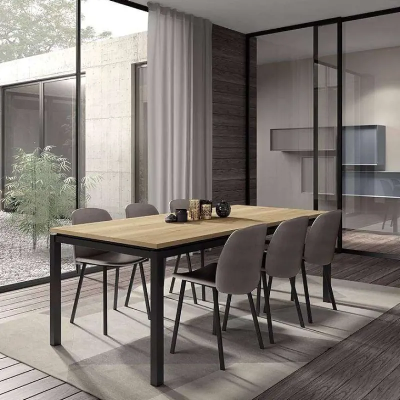 Perfecta Olivia Chaise tendance rembourrée en simili avec pieds en métal* Chaise De Cuisine|Chaise De Salle à Manger