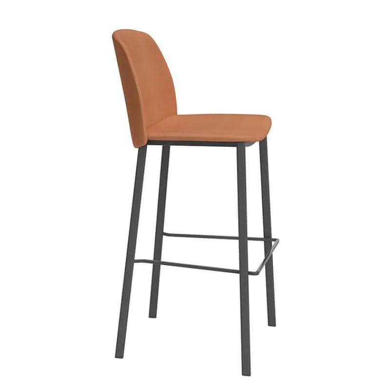Perfecta Olivia Tabouret de bar tendance rembourré en simili* Tabouret De Bar (assise +/- 80 Cm)