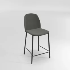Perfecta Olivia Tabouret snack moderne en tissu* Tabouret Snack (assise +/- 65 Cm)|Tabouret De Bar (assise +/- 80 Cm)
