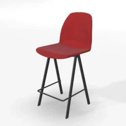 Perfecta Ona Tabouret snack en tissu style moderne* Tabouret Snack (assise +/- 65 Cm)|Tabouret De Bar (assise +/- 80 Cm)