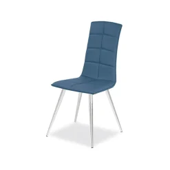 Europea Oregon Chaise matelassée italienne avec pieds en métal* Chaise De Cuisine|Chaise De Salle à Manger