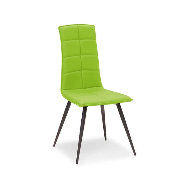 Europea Oregon Chaise matelassée italienne avec pieds en métal* Chaise De Cuisine|Chaise De Salle à Manger