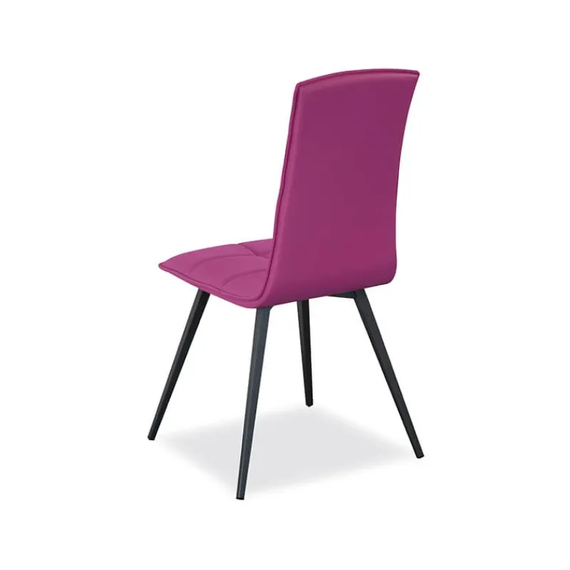 Europea Oregon Chaise matelassée italienne avec pieds en métal* Chaise De Cuisine|Chaise De Salle à Manger