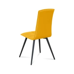 Europea Oregon Chaise matelassée italienne avec pieds en métal* Chaise De Cuisine|Chaise De Salle à Manger