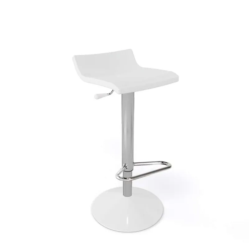 Over T Tabouret moderne réglable en hauteur et tournant sans dossier* Tabouret Snack (assise +/- 65 Cm)|Tabouret De Bar (assise +/- 80 Cm)