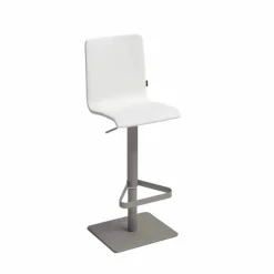 Cancio Palma Tabouret réglable contemporain rembourré* Tabouret Snack (assise +/- 65 Cm)|Tabouret De Bar (assise +/- 80 Cm)