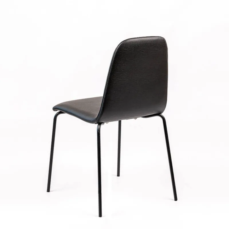 Sessio Pandora Chaise moderne rembourrée avec pieds métal* Chaise De Cuisine|Chaise De Salle à Manger