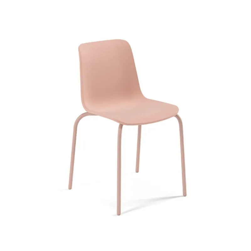 Perfecta Paris Chaise empilable en polypropylène et métal* Chaise De Cuisine