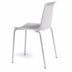 Perfecta Paris Chaise empilable en polypropylène et métal* Chaise De Cuisine