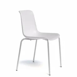 Perfecta Paris Chaise empilable en polypropylène et métal* Chaise De Cuisine