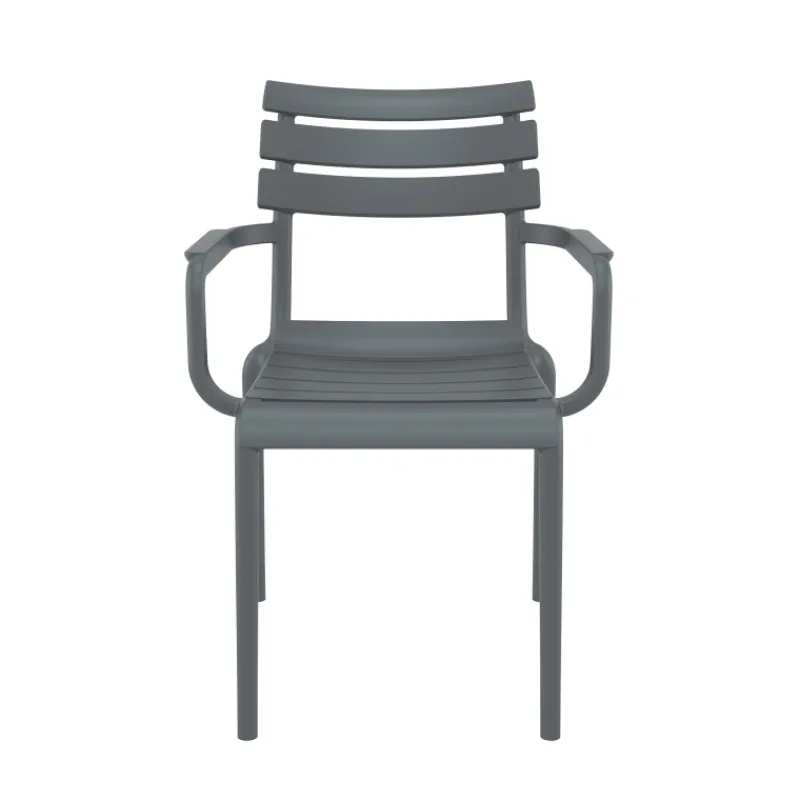 Paris Fauteuil de jardin empilable en polypropylène avec accoudoirs* Chaise De Jardin|Fauteuil De Jardin