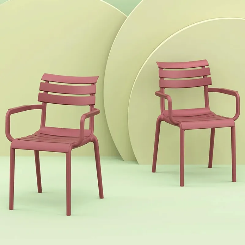 Paris Fauteuil moderne empilable en polypropylène* Chaise De Cuisine|Chaise De Salle à Manger