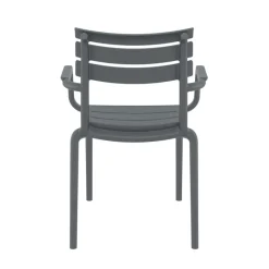 Paris Fauteuil moderne empilable en polypropylène* Chaise De Cuisine|Chaise De Salle à Manger
